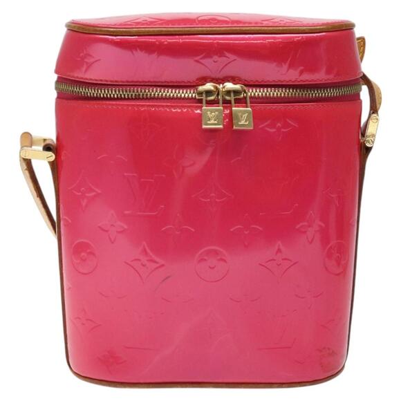 LOUIS VUITTON Monogram Vernis Sullivan Vertical Bag Pink M91259 - Picture 13 of 16